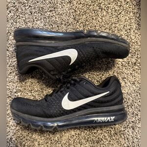 Nike Black Knit Running Sneakers